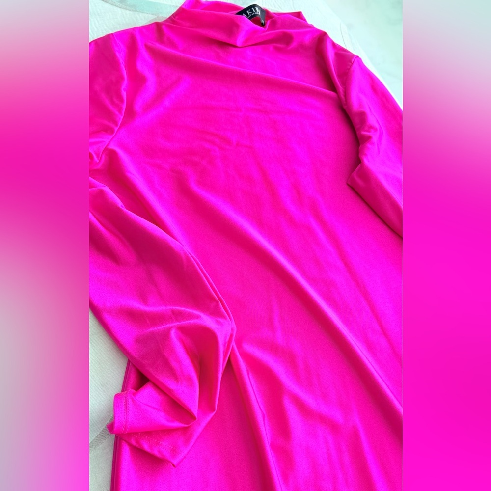 AKIRA Pink Long Sleeve Dress - Picture 7 of 15